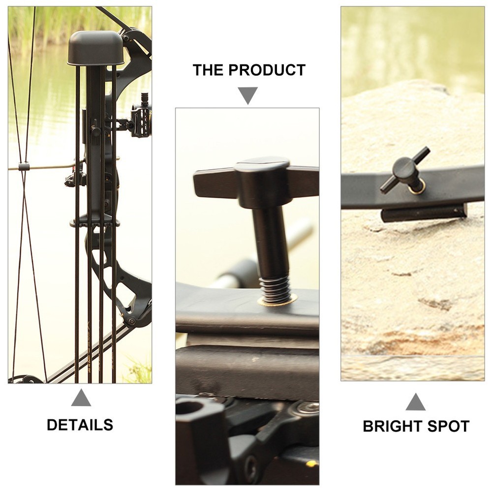 Quick Release Bow Holder 4 Spot Arrow Holder For Practice
