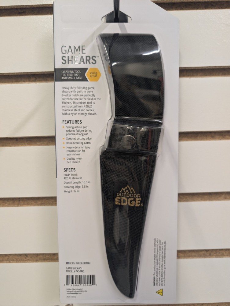 Outdoor Edge Game Shears