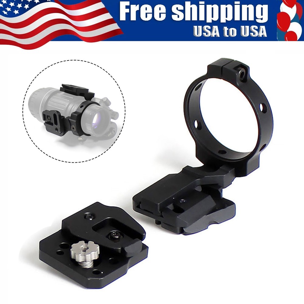 NVG Helmet Mount - Dovetail Shoe Set for REQ Universal Bridge Adapter Fit PVS-14