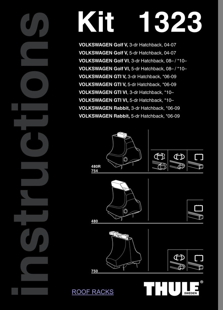 Thule Fit Kit #1323