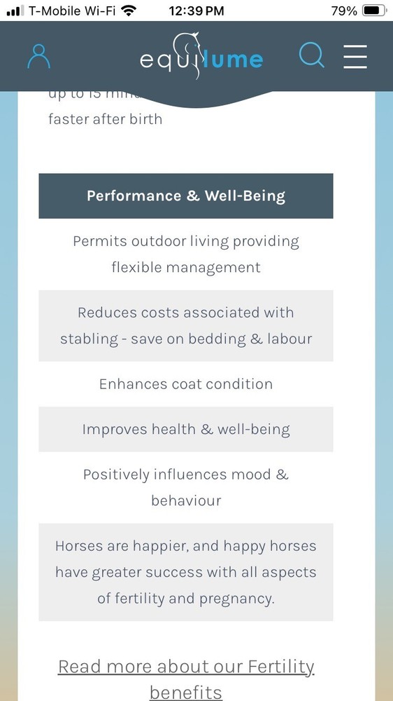 Equiume Performance Lighting For Horses