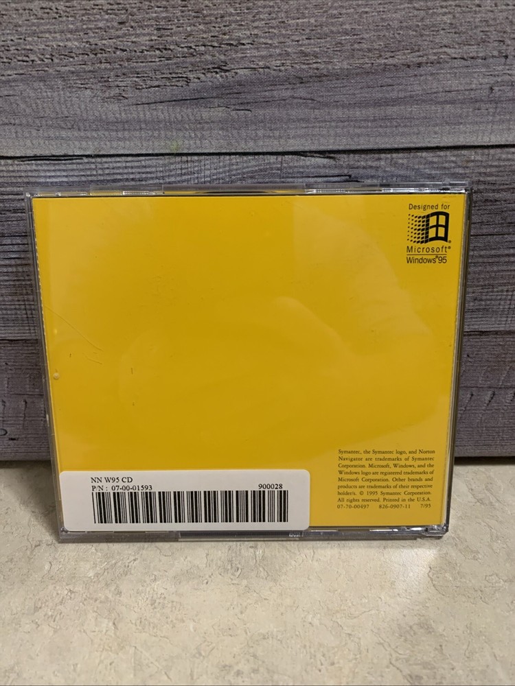 Symantec Norton Navigator Windows 95 CD