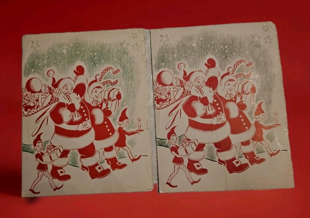 1949 & 1950 Hershey Chocolate Employee Christmas Party Program Hershey Estates