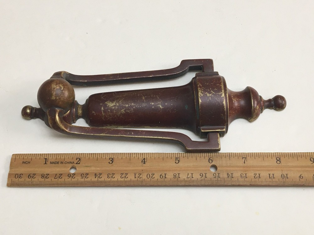 Old brass door knocker
