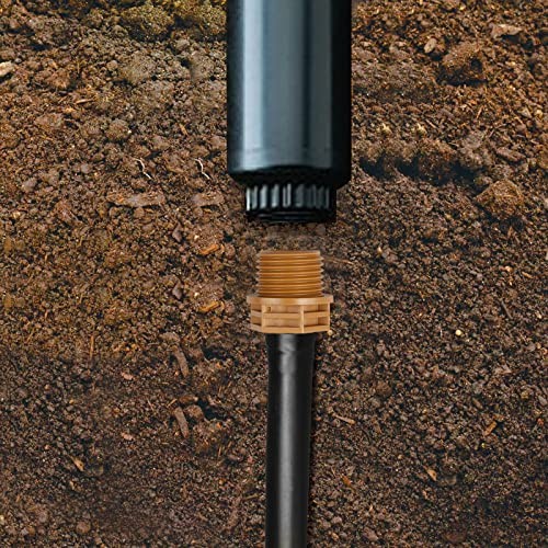 1/2 Inch Threaded Drip Irrigation Male Adapter：Drip 1/2" MNPT Coupling