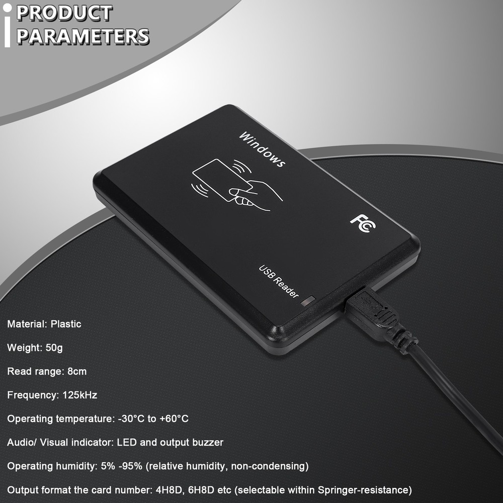 USB RFID DeskTop ID Card Reader Contactless Card Reader Y6Y54183
