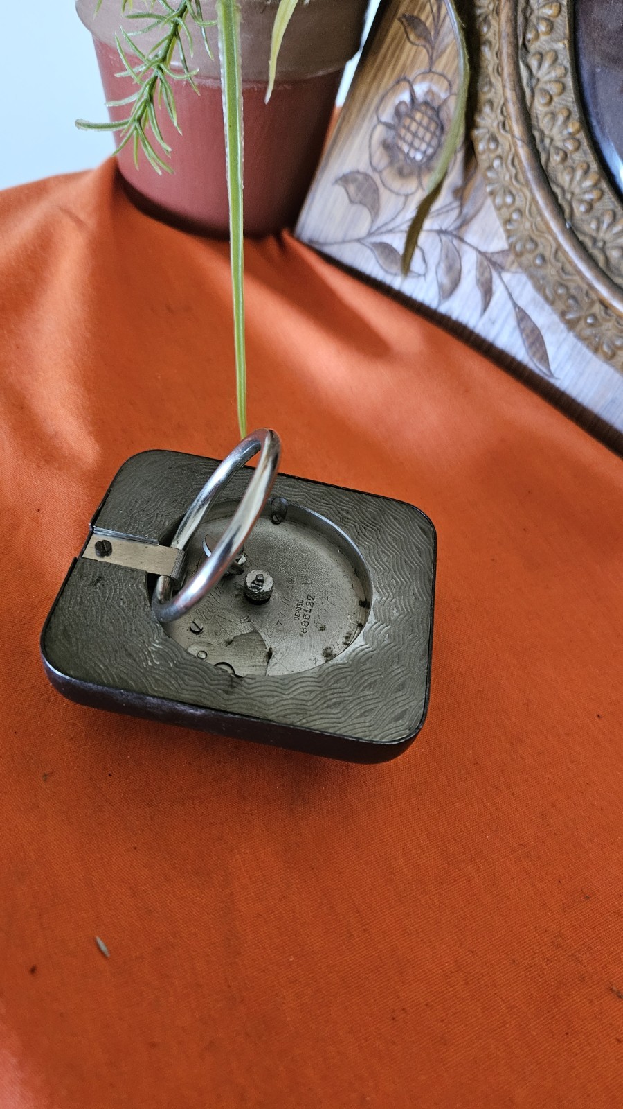 ANTIQUE PLOJOUX GENEVE Victorian, Swiss Desk Clock Working