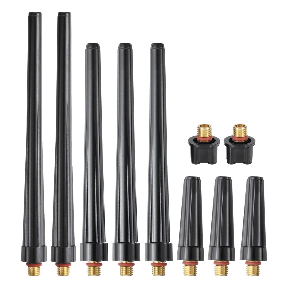 Efficient 10pcs Back Cap Set for TIG Welding Torches WP9 WP20 and WP25