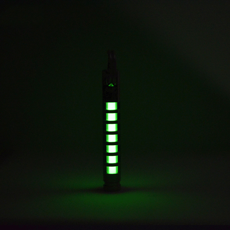 Titanium Keychian Necklace Pendant EDC Charm DIY Glow in the Dark 25 Years Life