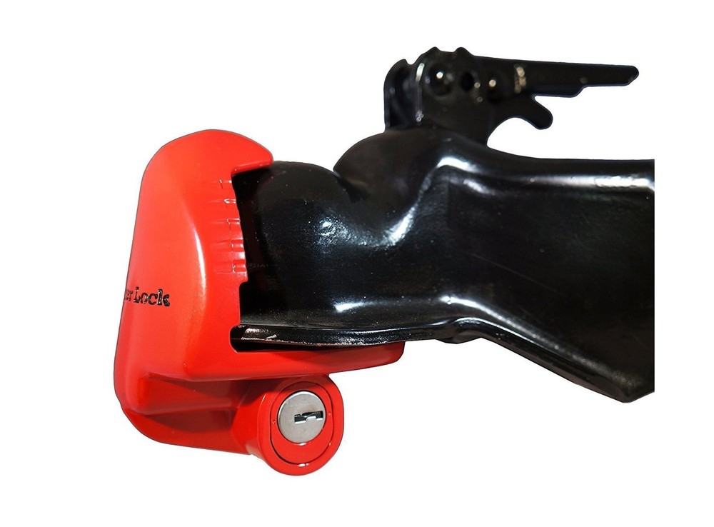 Master Lock 3895DAT Coupler Lock and Receiver Lock Coupler Latch, 1 Pack