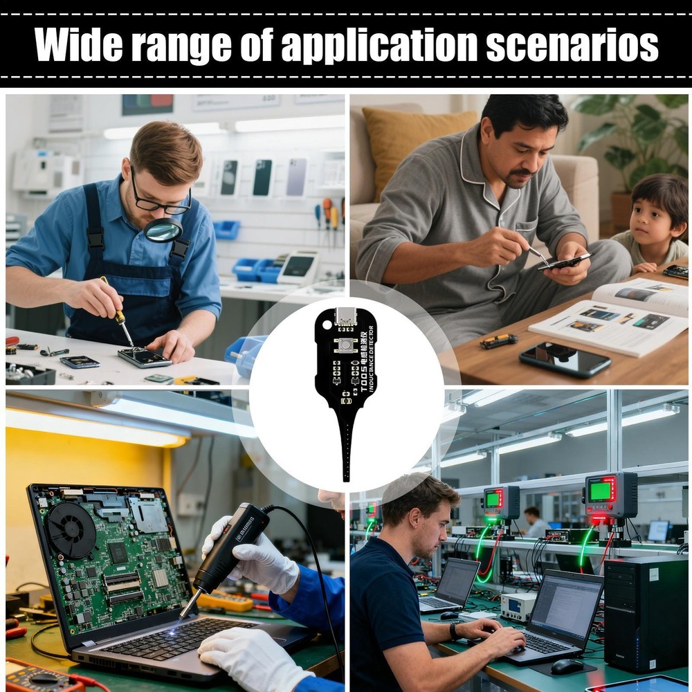 Precise Handheld Inductance Testing Meter For Electronic Testing Laboratory Use