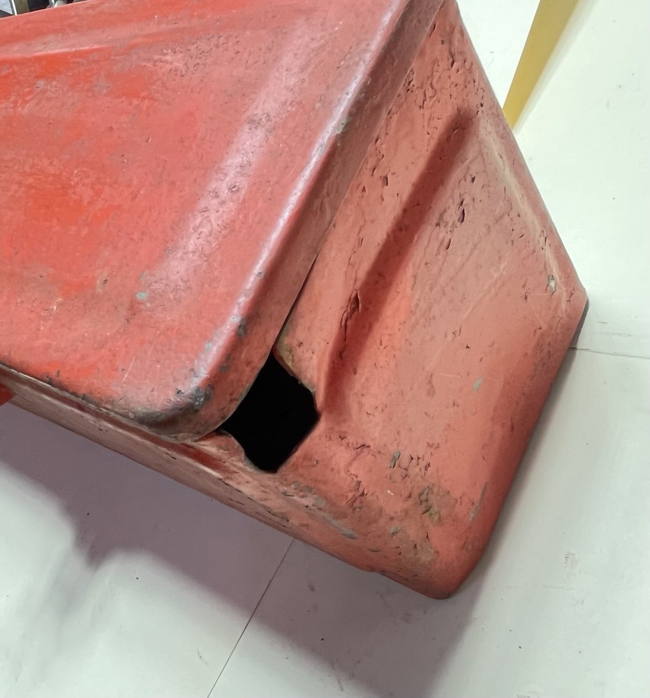 Vintage Farm Tractor Tool Box Used
