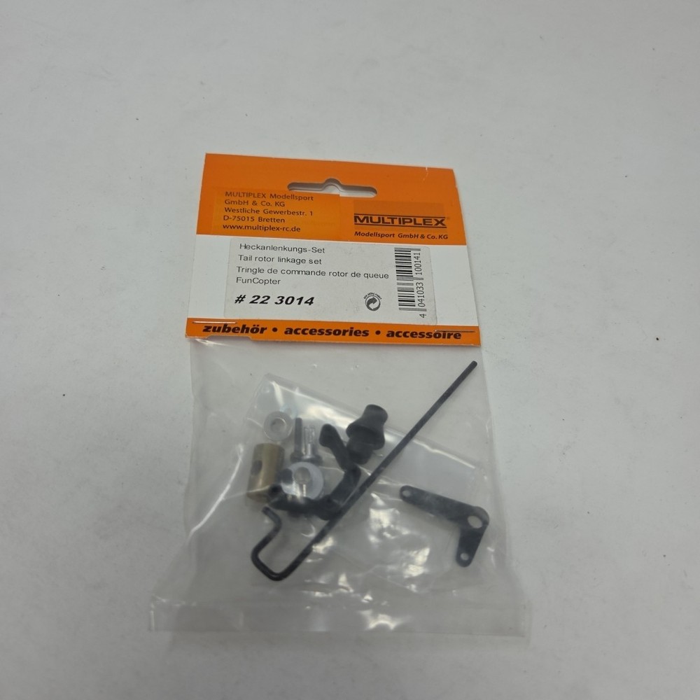 Multiplex Modellsport Tail Rotor Linkage Set FUNCOPTER  # 223014 NIP