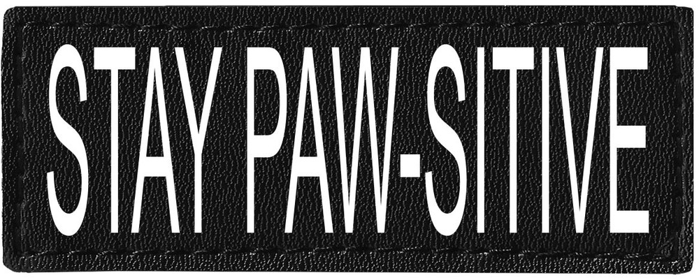 Custom Personalized Removable Patch Label Tag For Dog Harness and Collar