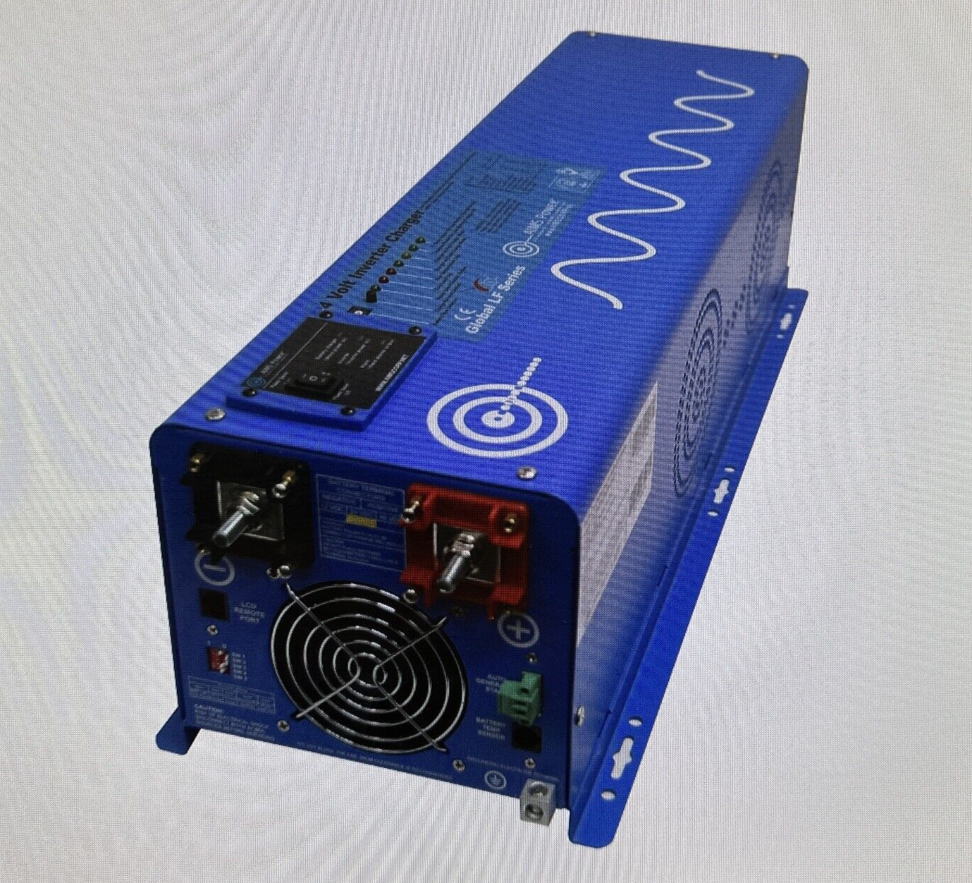 AIMS 6000 Watt Pure Sine Power Inverter Charger 48Vdc to 120Vac