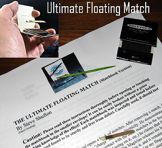 ULTIMATE FLOATING MATCH (ORIGINAL) STEVE SHUFTON - PROPS & INSTRUCTIONS