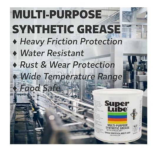 Super Lube Synthetic Multi-Purpose Grease, 3 Oz.