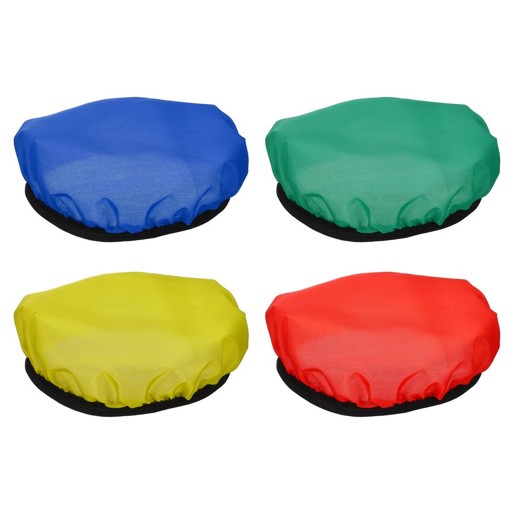 4pc 7" 18cm Soft Diffuser Lamp Cover Light Strobe Reflector Lamp Sock Multicolor