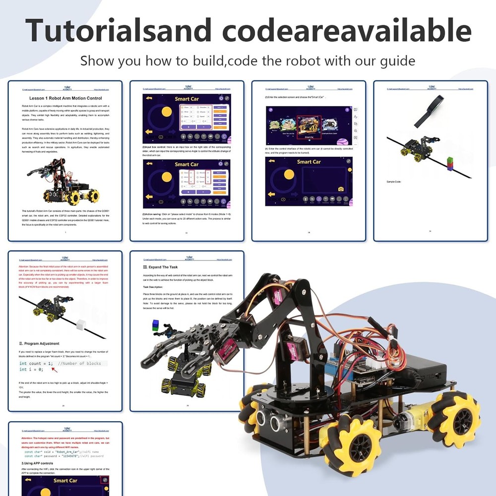 Robotics Arm Expansion Coding Kit