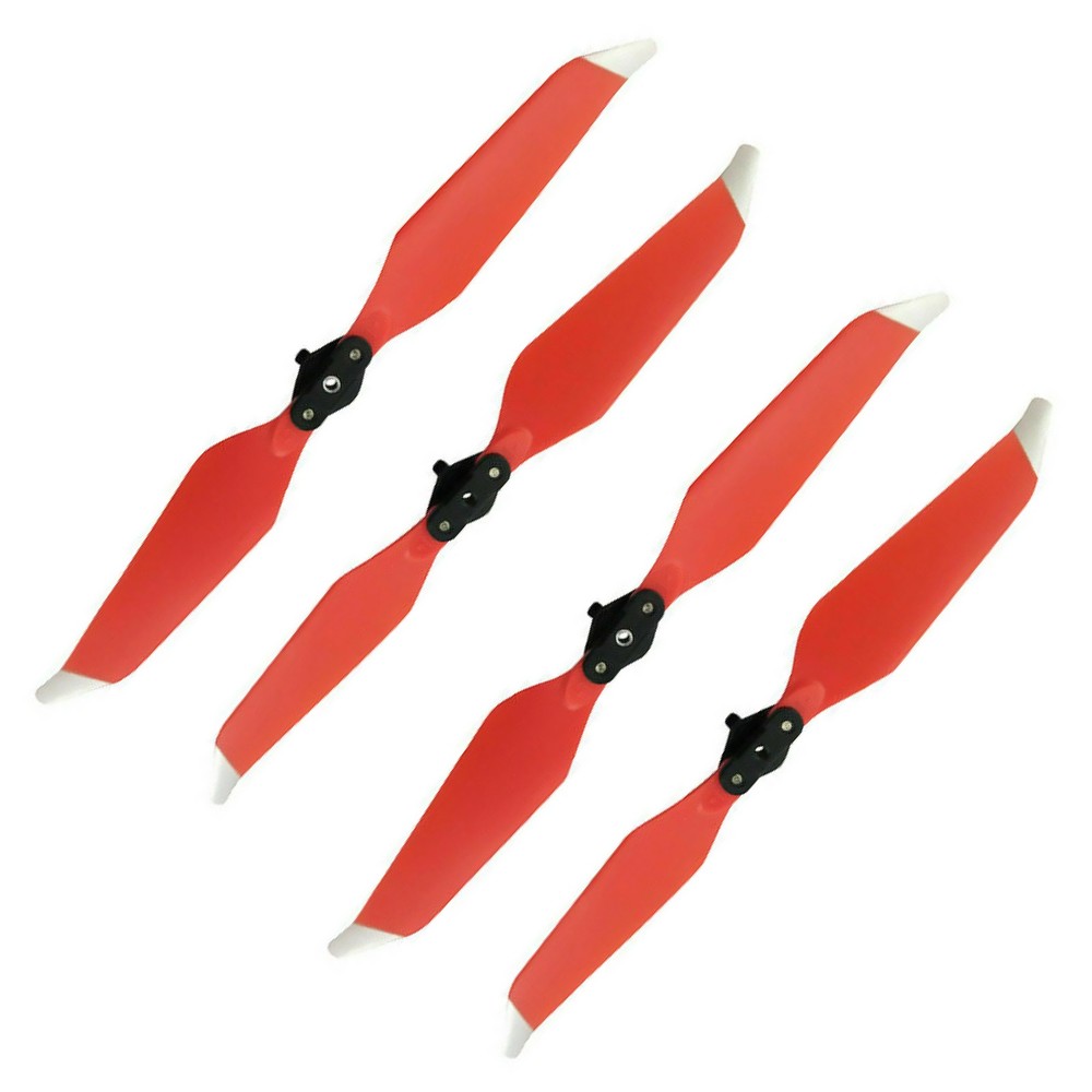 Low-Noise Quick-Release Red Propellers 8331F Props For DJI Mavic PRO Platinum B