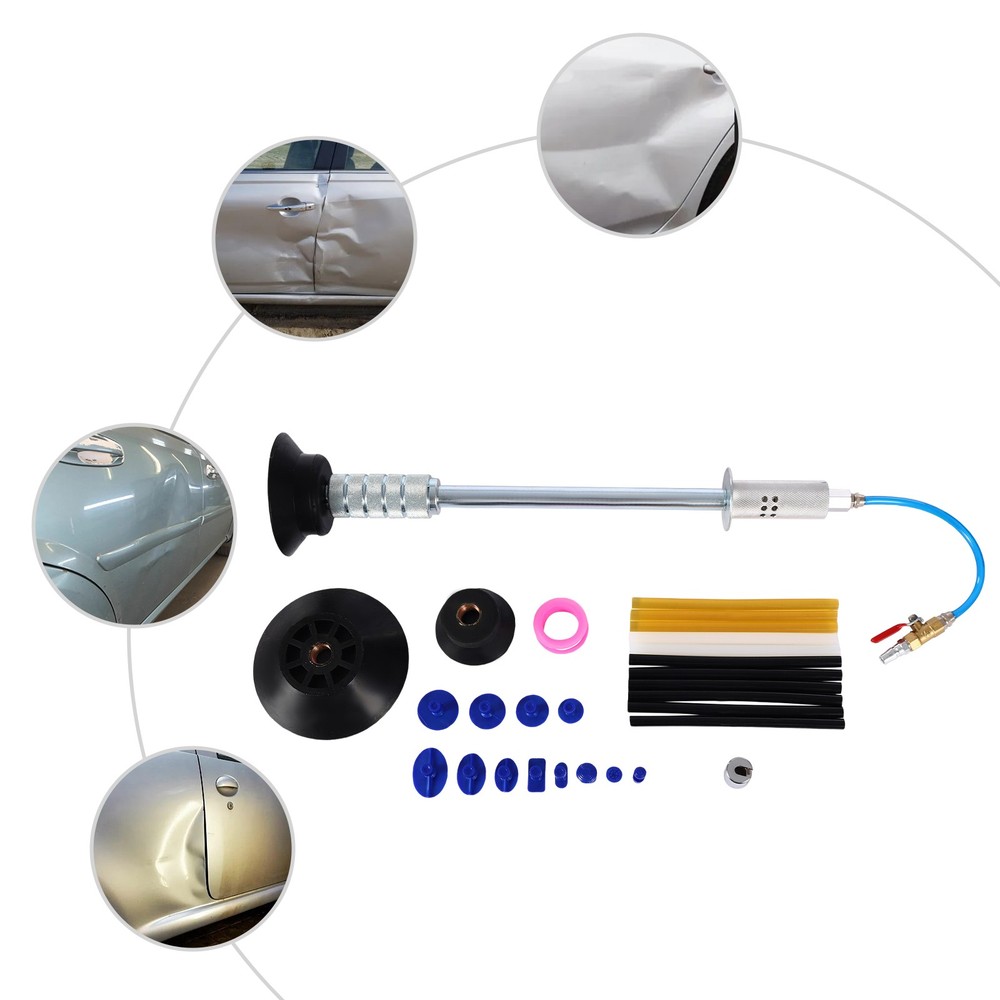 Dent Suction Cup Puller Tool Kit ﻿Pneumatic Dent Puller Tool Dent Repair Tool