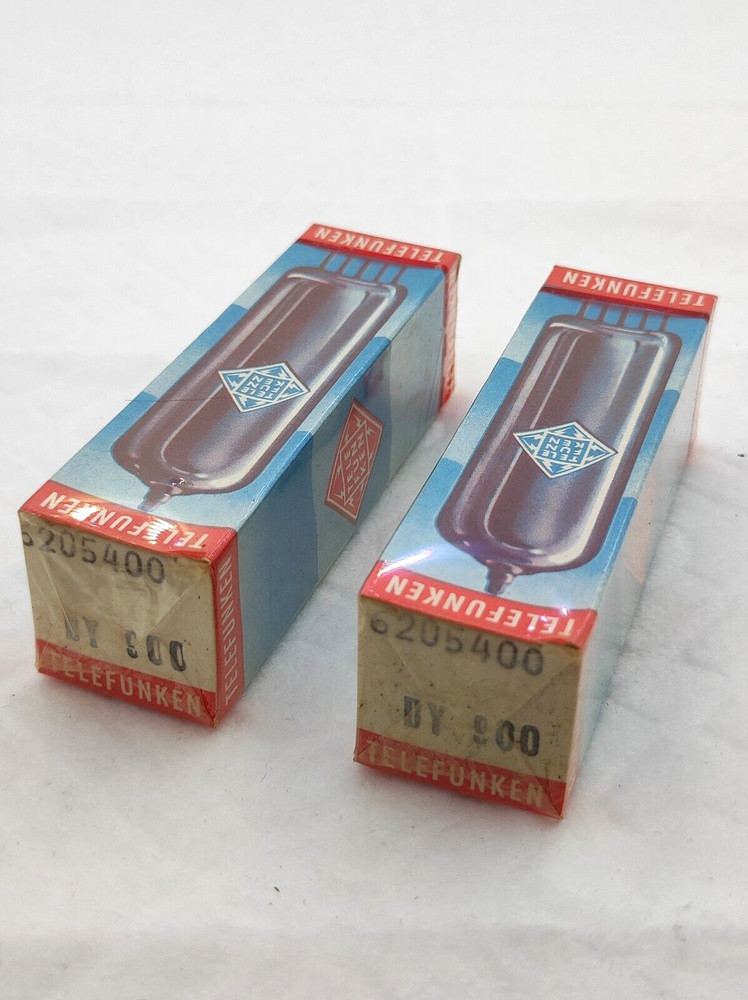 Telefunken DY900 tubes, NOS NIB, sealed, matched pair