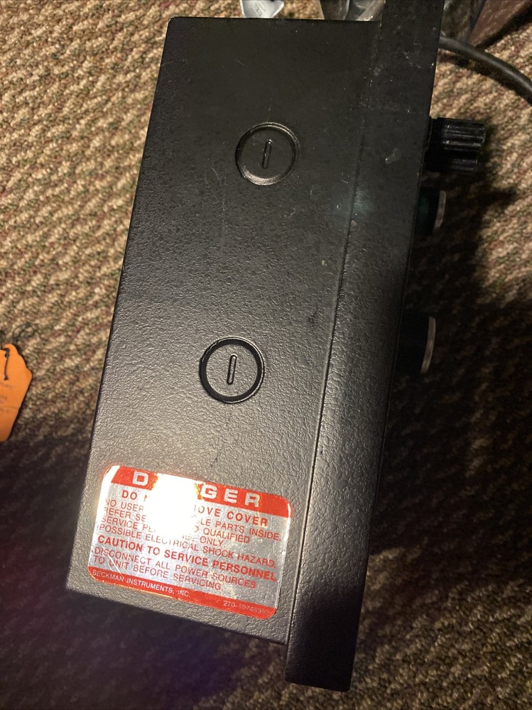 Beckman Solu-Bridge SD-B15 Conductivity Controller Science Electronics Box