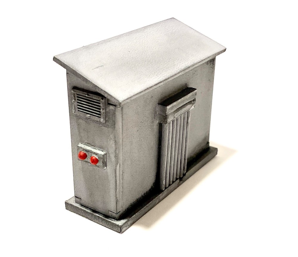 KIT - Electrical Relay Cabinet O Scale (1:48) Custom Designed Handcrafted