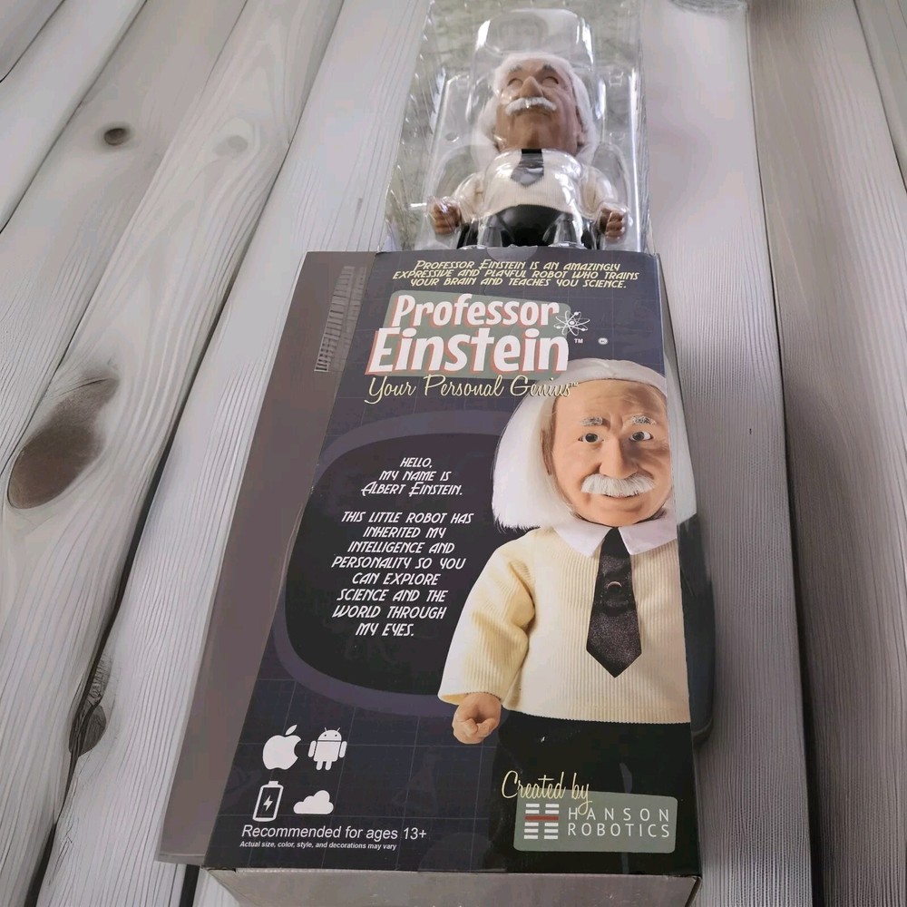 Professor Einstein Interactive Robot Tutor Your Personal Genius! New Open Box