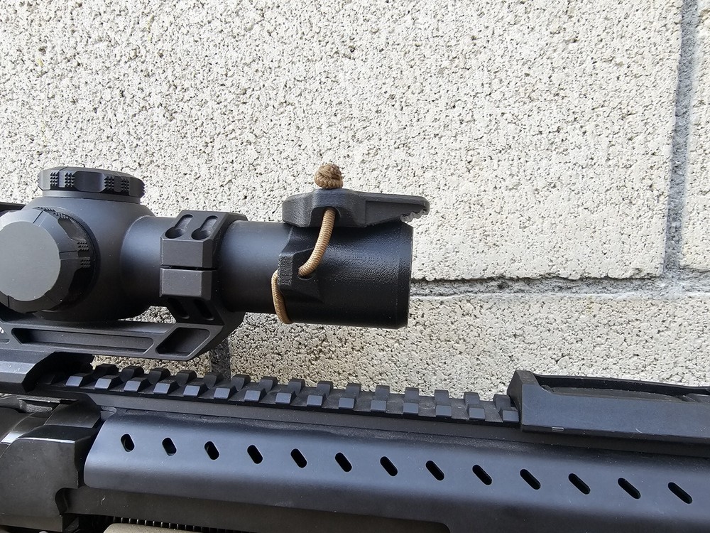 Press Fit Killflash/ARD & Elastic Scope Cap - LPVOs (30mm Tube) (24mm Objective)