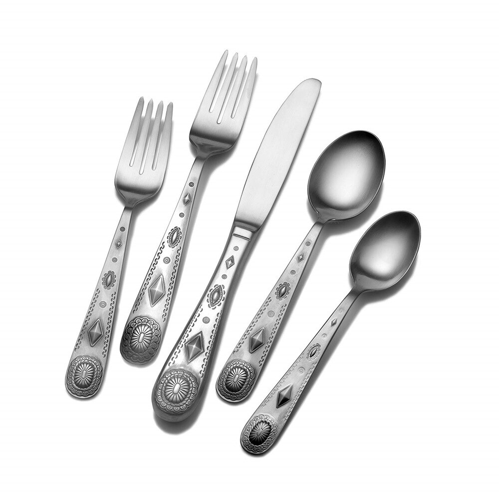 Wallace Taos Stainless Steel 45pc. Flatware Set