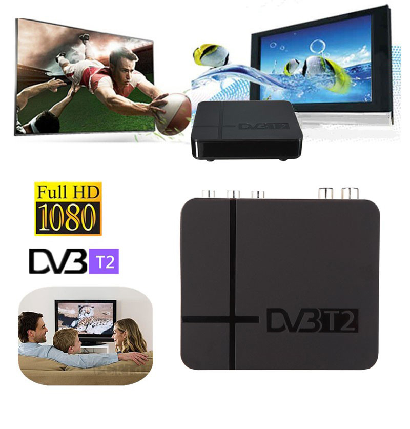 High Definition Digital Terrestrial Receiver DVB-T DVB-T2 Set-top Box HD 1080P