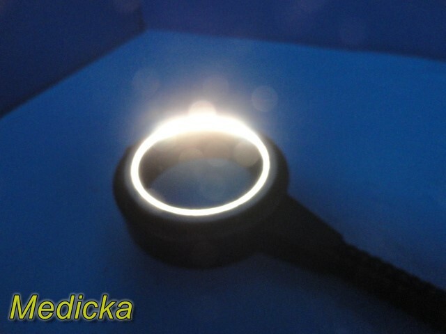 Fostec ACE I Light Source Fiber Optic Light Guide W/ Ring *TESTED* ~ 27757