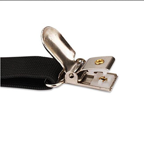 Toweter Adjustable Elastic Fitted Sheet Straps,Crisscross Bed Sheet Fasteners