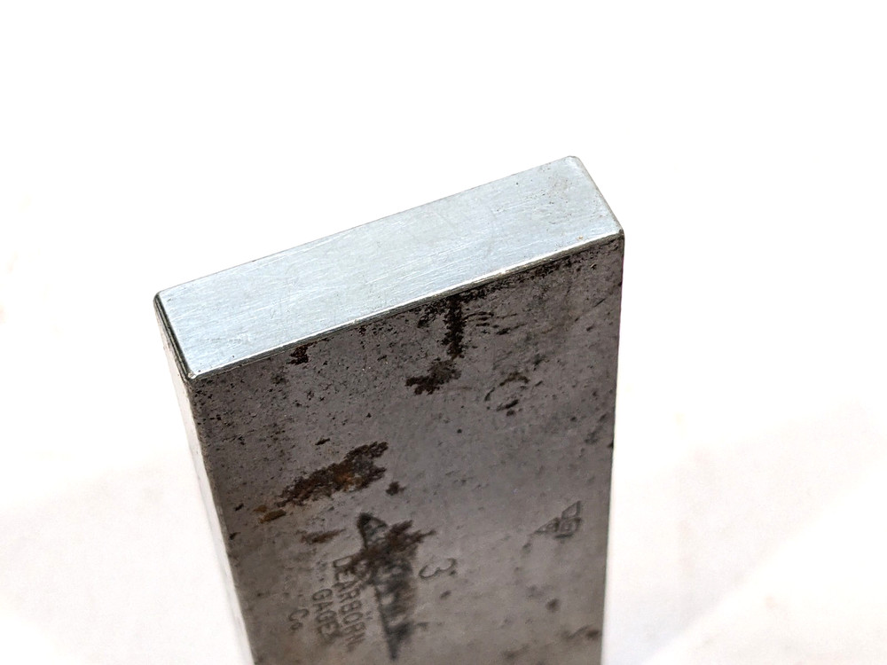 Dearborn Gage Co. 3" Gage Block
