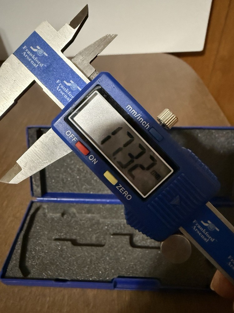 Frankford Arsenal Reloading Tools Electronic Digital Caliper with Case