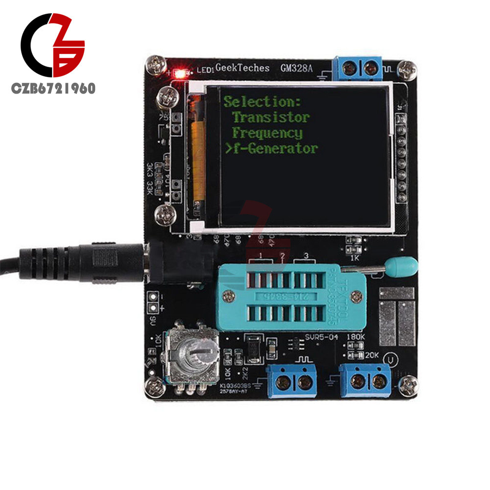 Transistor Tester Resistance Meter Meter Capacitance Meter ESR Meter GM328A