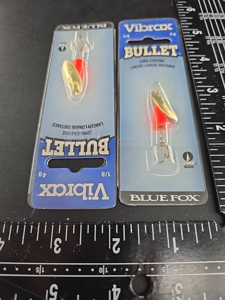 [2] Blue Fox Vibrax Bullet 1/8 OZ