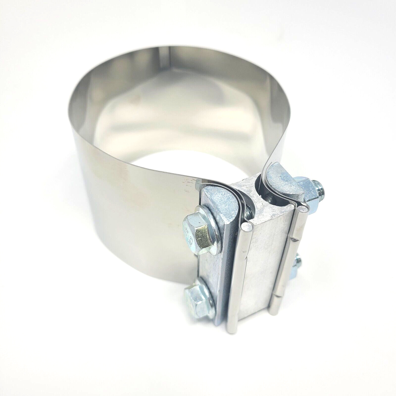 Exhaust Clamp Sleeve Coupler 2" Butt Joint Band Stainless Steel T304 Quality
