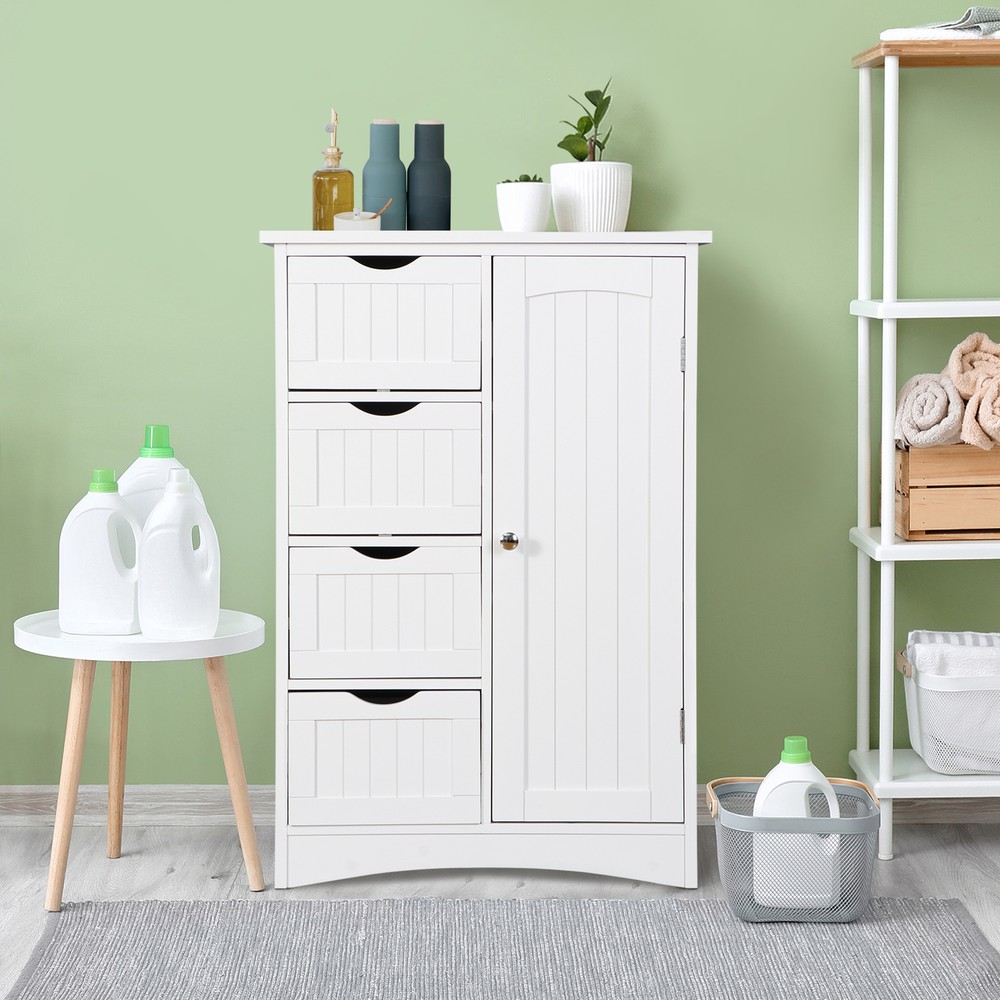 Freestanding Entryway Storage Unit Console Table Bathroom Cabinet Home Decor
