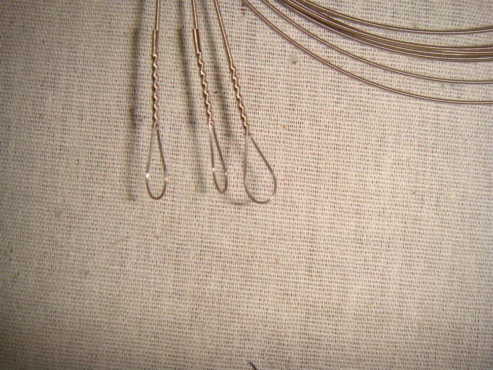 3 qty D'Addario LE026W Nickel Wound Loop End Single Strings .026