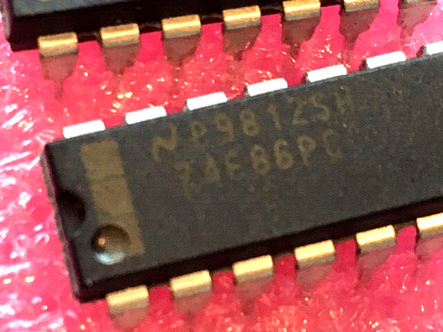 10pc 74F86PC / 74F86PC NATIONAL SEMICONDUCTOR NEW