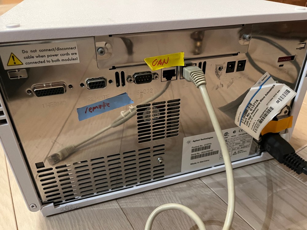 AGILENT 1260 Infinity G1377A MICRO WPS MICROPLATE AUTOSAMPLER HPLC sampler