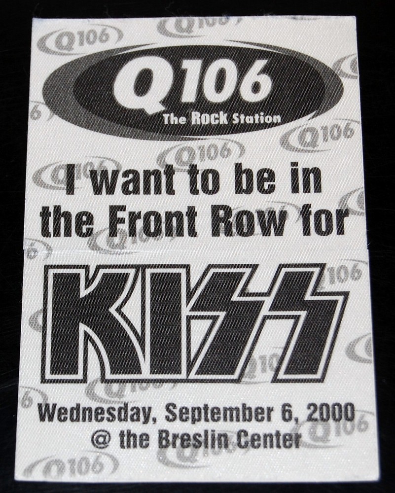 KISS Satin Pass Farewell Tour Breslin Michigan Concert Q106 Contest Vintage Kiss