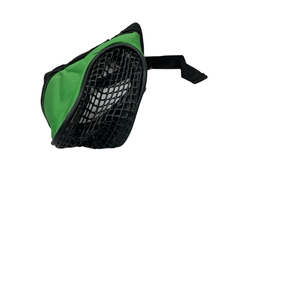 Softie Dog Muzzle Large ProGuard Light Weight Snap Buckle Adjustable Strap Green