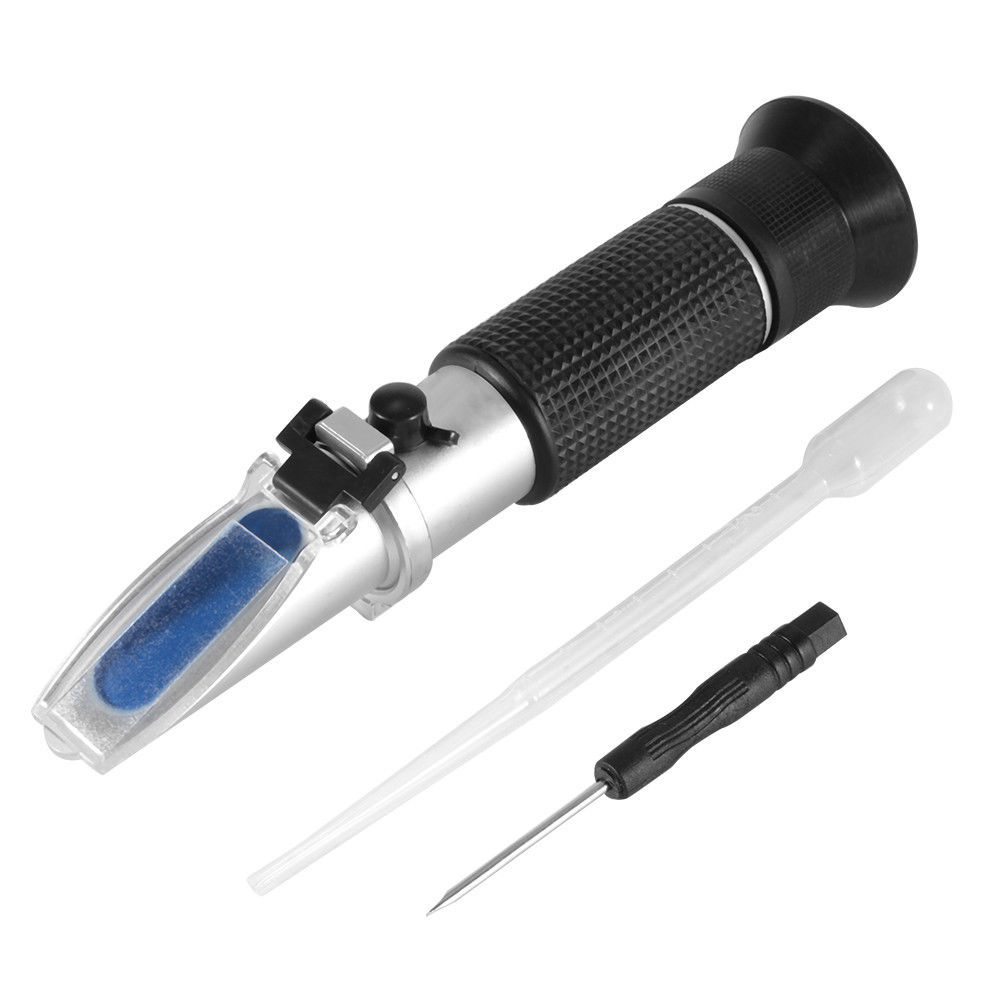 0-32% ATC Refractometer Brix Beer Fruit Juice Sugar Tester Meter Tool US