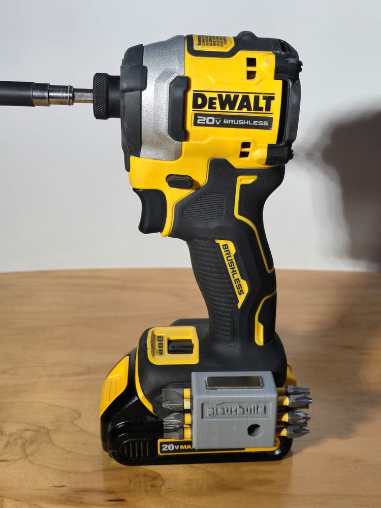 3D Printed Magnetic Drill Bit Holder for 20V MAX Dewalt Drills