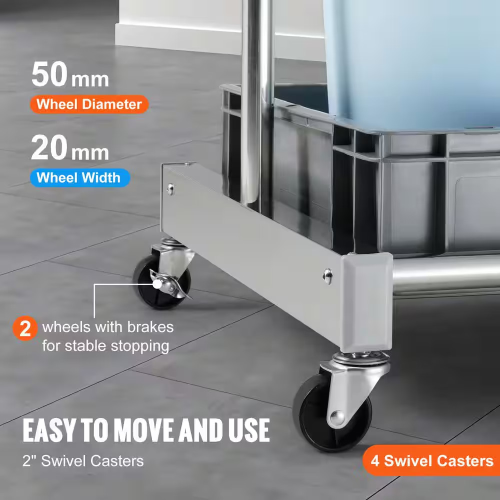 Garden Tool Organizer, 100 Lb. Hold Long-Handled Tool, Yard Tool Tower Rack with