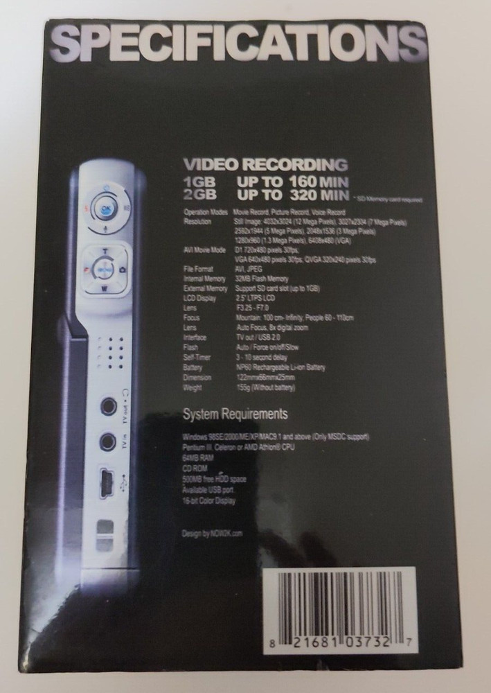 DVI Video Camera Vintage Supacam DDV-5120A Handheld