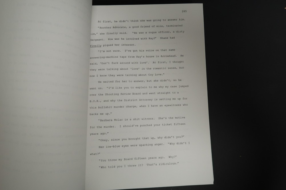 The Tin Collectors Original Book Script Stephen Cannell Studios Collection 1999